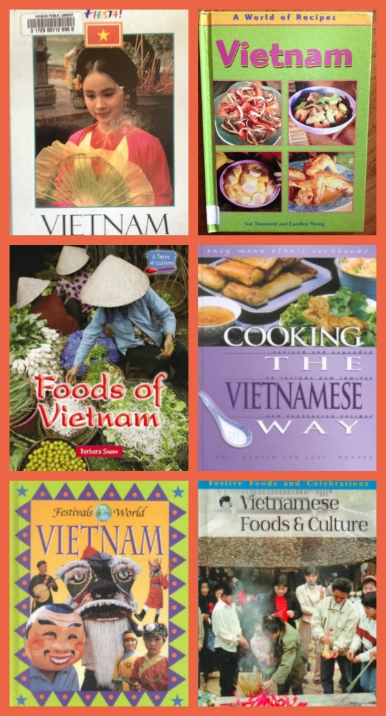 vietnam food book Collage