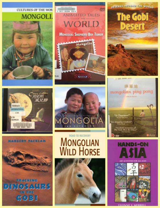 nonfiction Mongolia Collage