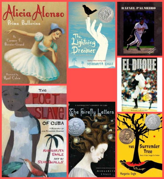 Cuban biographies and novels Collage